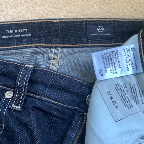 AG “The Rett” high waist cuffed jeans - Picture 6 of 12